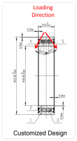 6810-2RS bearing for agricultural machinery